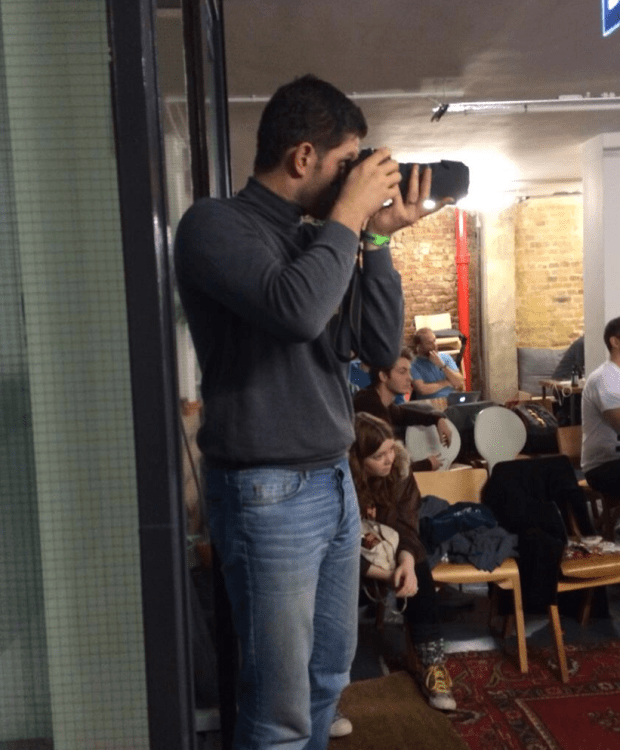 Thomas Bonte at work